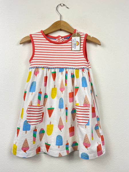 mini boden ice cream dress Mini Boden Girls Ice Cream Striped Tank Top Dress 4Y - 5Y