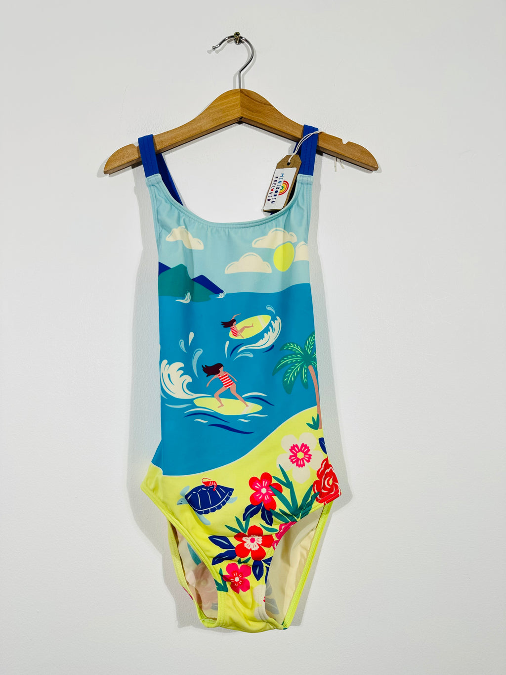 Fun Hawaiian Design Swimsuit (7-8 Years)