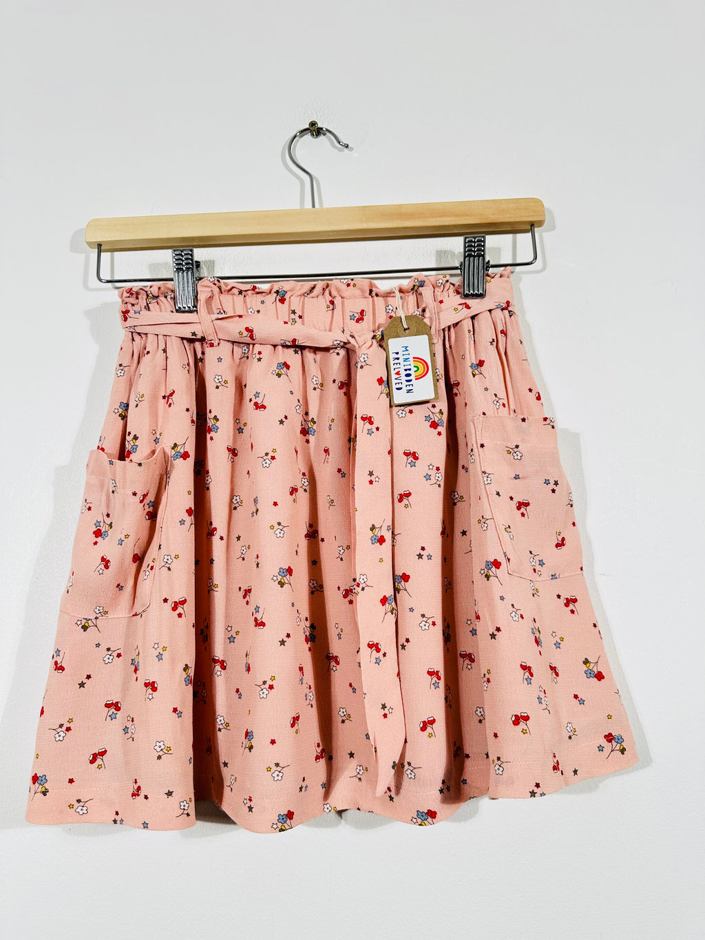 Pretty Pink Floral Skirt (9-10 Years)