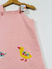 Spring Chicks Pink Quilted Pinafore Dress (2-3 Years)