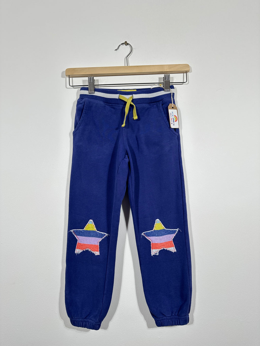Blue Applique Star Jogging Bottoms (5 Years)