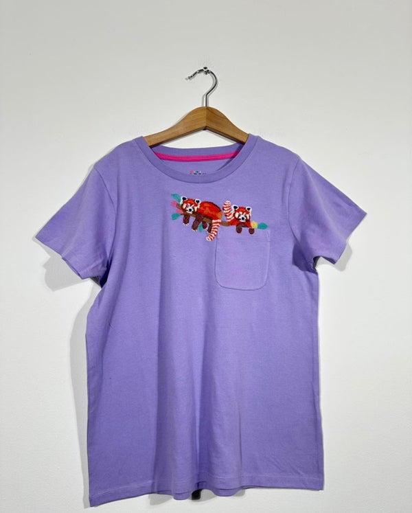 NEW Red Panda Embroidered Top (Age 2-3)