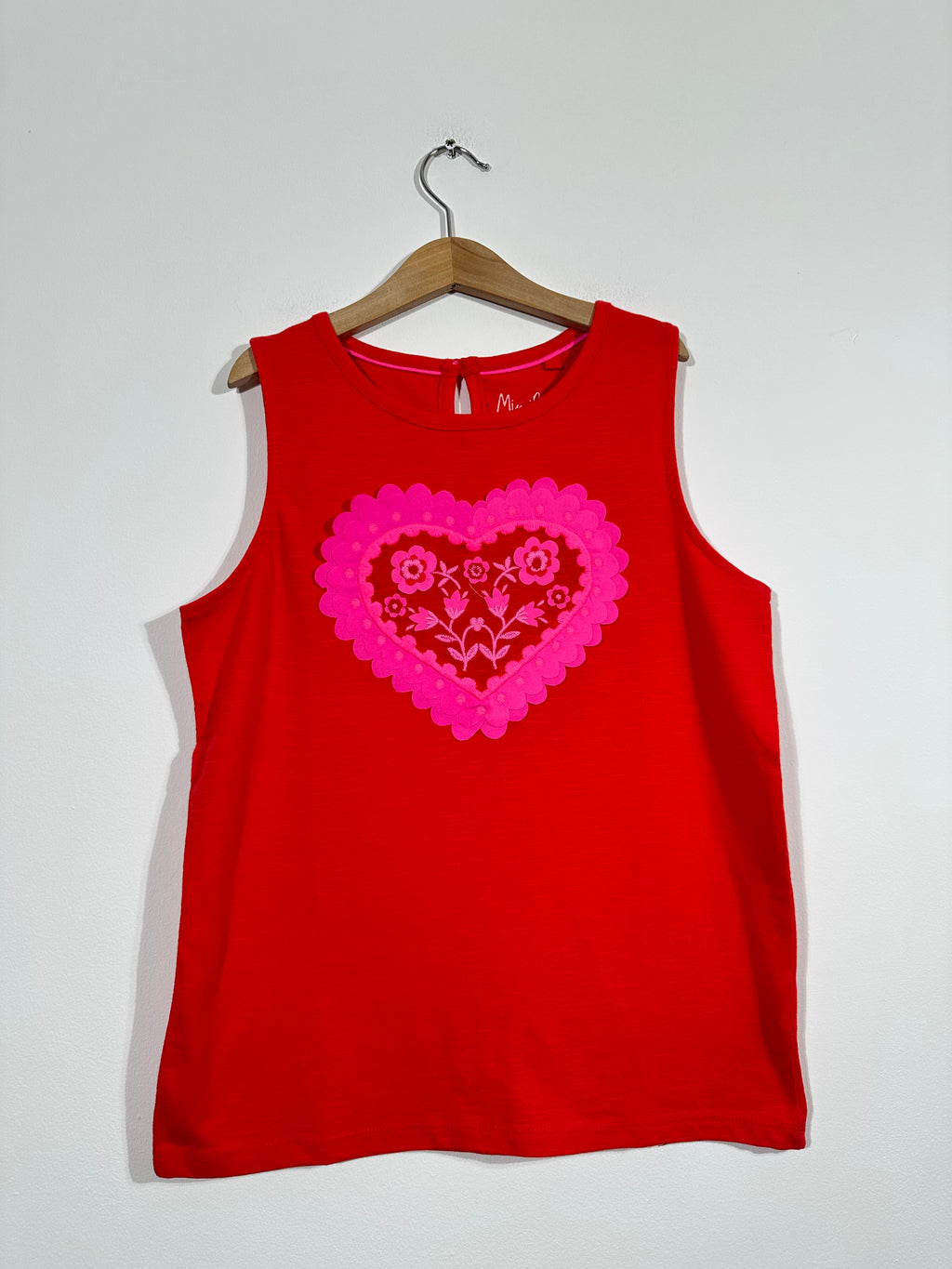 NEW Red & Pink Heart Vest (Age 3-4)