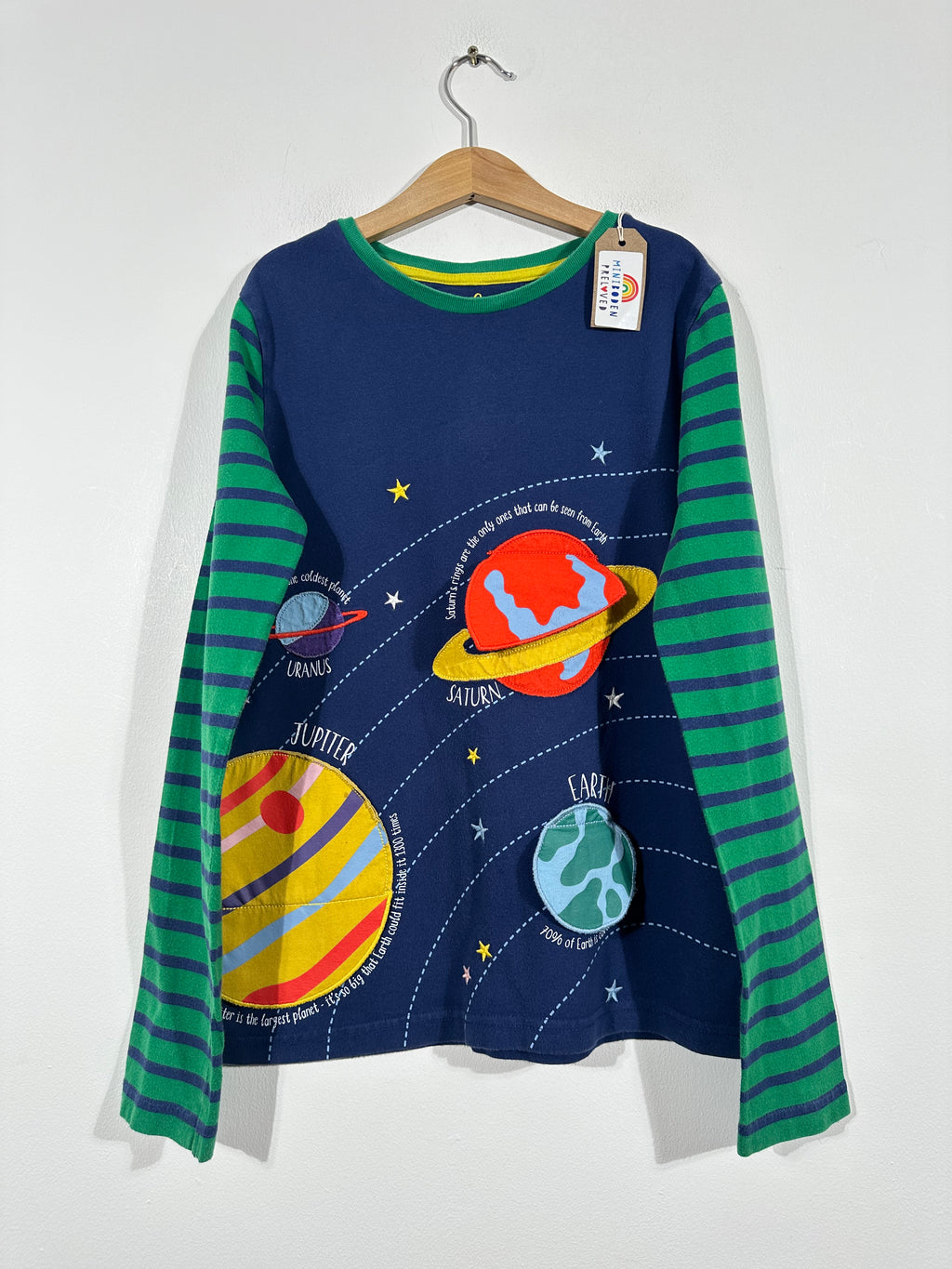 Blue Planet Print Top (11-12 Years)