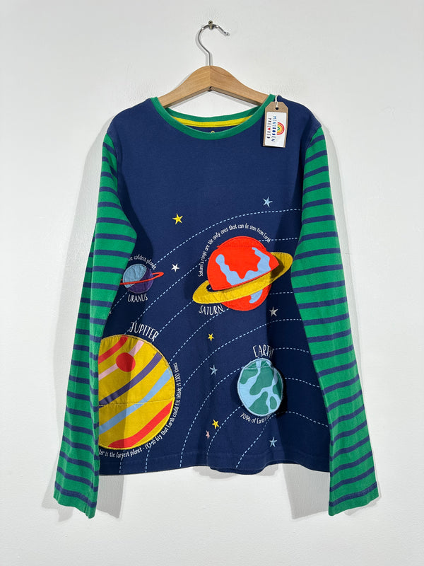 Blue Planet Print Top (11-12 Years)