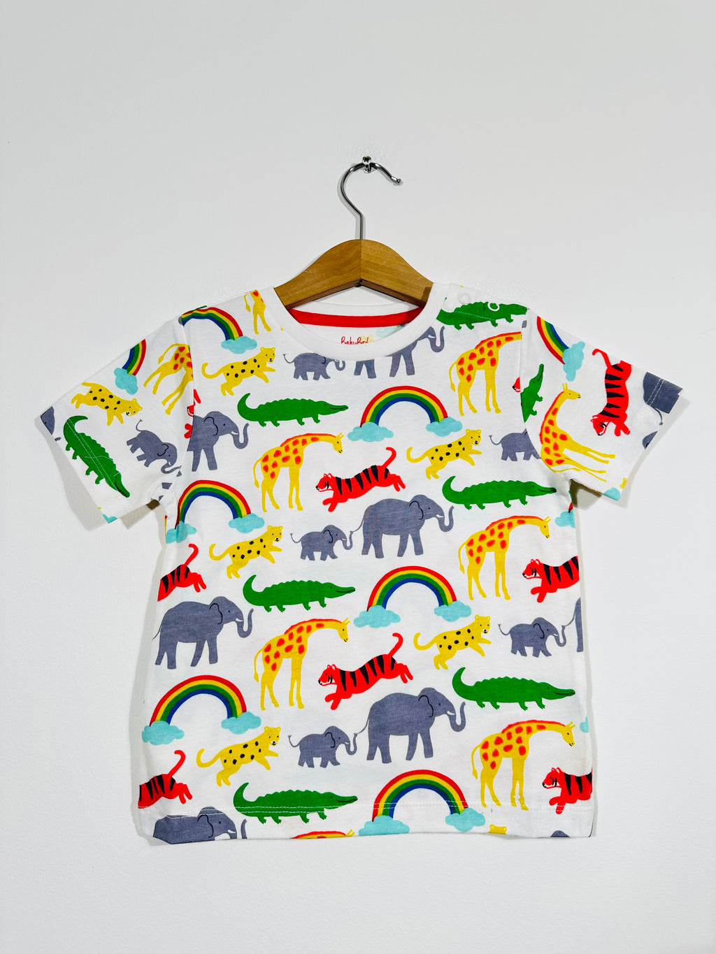 Rainbow Safari Tee (Age 2-3)