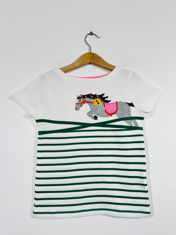 NEW Pony Club Striped Tee (Age 5-6)
