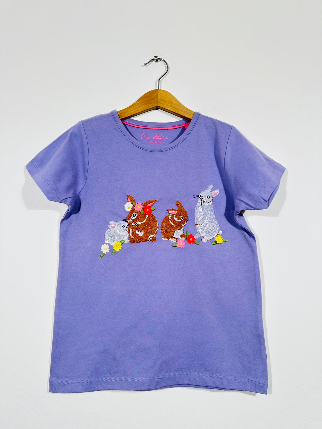 NEW Lilac Spring Bunny Tee (Age 4-5)