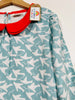 Mini Boden Preloved | Blue Swallow Print Blouse (11-12 Years)