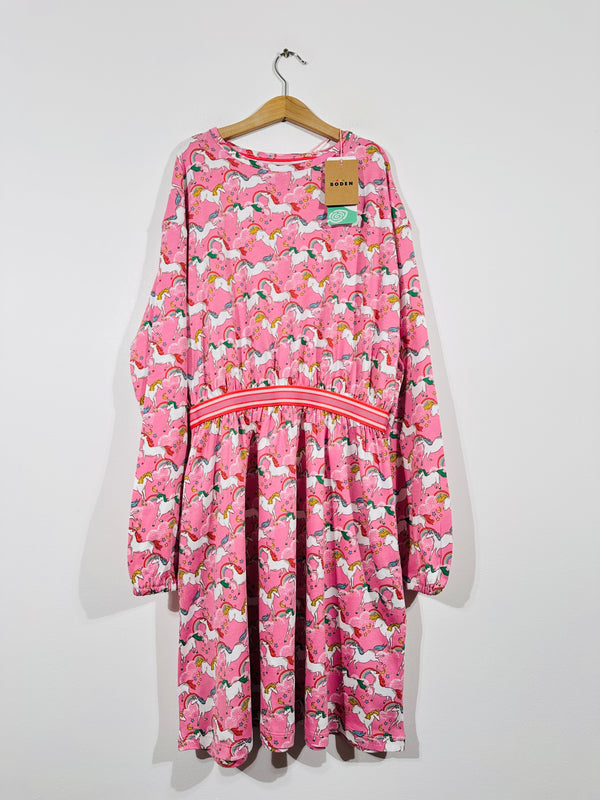 NEW Soft Pink Unicorn Dress (13-14 Years)