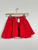 Fire Engine Red Needlecord Twirly Skirt (5-6 Years)