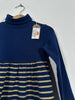 Navy Roll Neck Dress (3-4 Years)