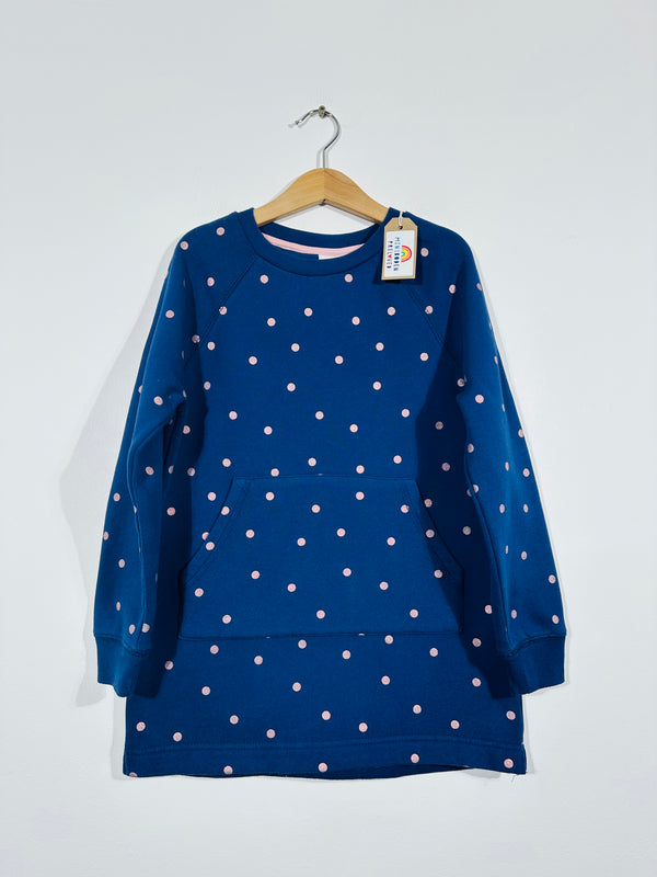 Navy Rose Gold Spots Jumper (8-9 Years)