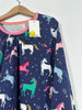 NEW Navy Rainbow Unicorn Dress (11-12 Years)