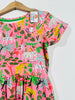 Pink Jungle Animal Design Dress (9-10 Years)