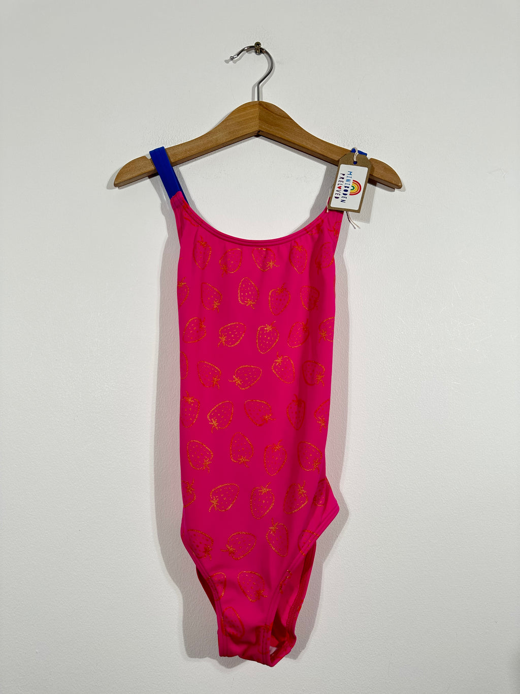 Gold Strawberry Design Swimsuit (6-7 Years)