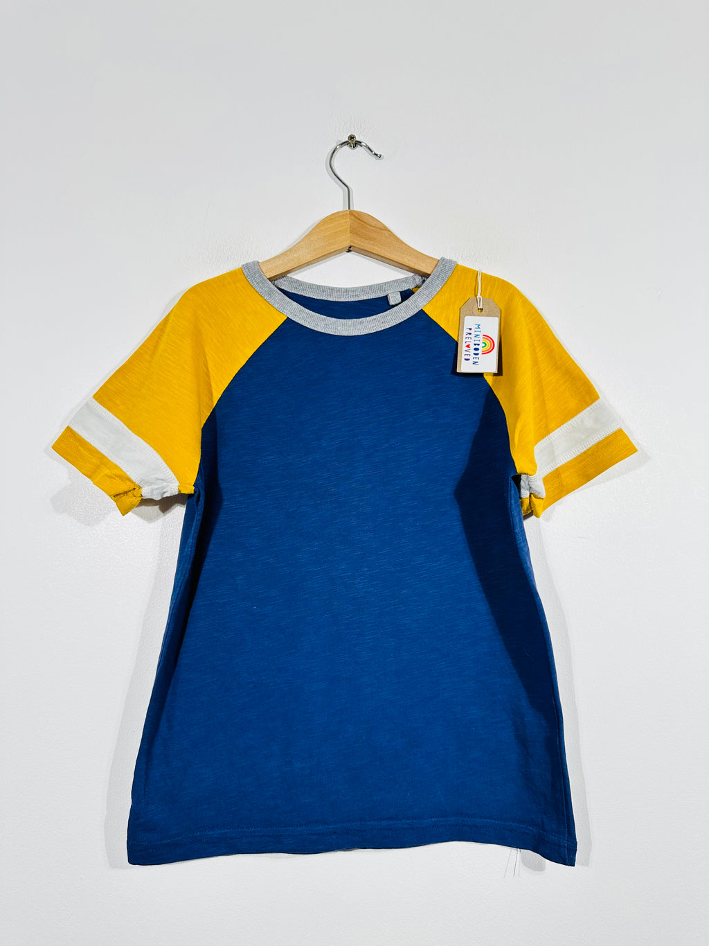 Navy Colour Block Top (7-8 Years)