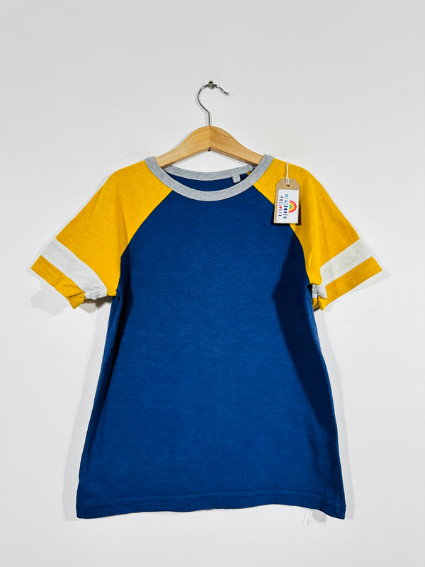 Navy Colour Block Top (7-8 Years)