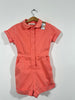 Soft Peach Denim Playsuit (6-7 Years)