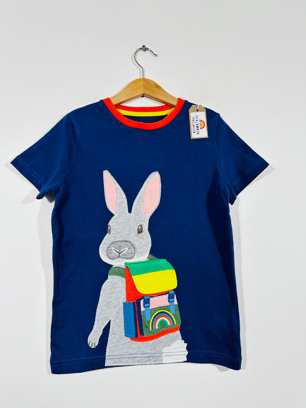 Fun Applique Rabbit Flap Top (7-8 Years)