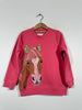 NEW Pretty In Pink Horse Sweatshirt (Age 11-12)