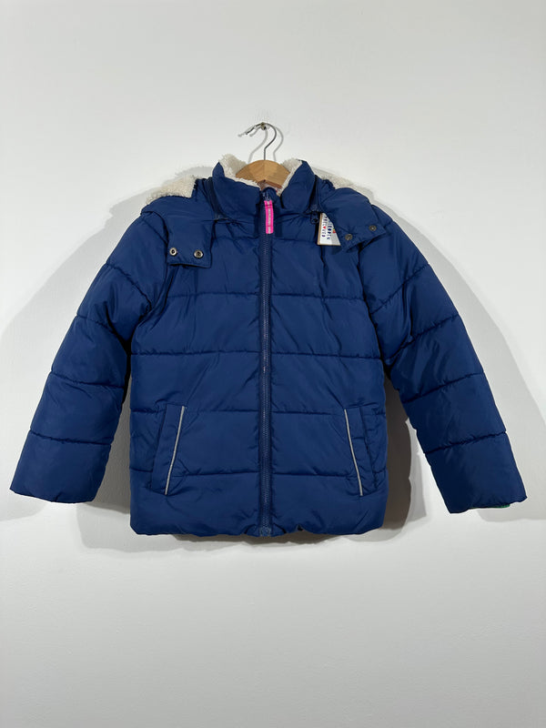 Navy Puffa Jacket (6-7 Years)