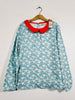 Mini Boden Preloved | Blue Swallow Print Blouse (11-12 Years)