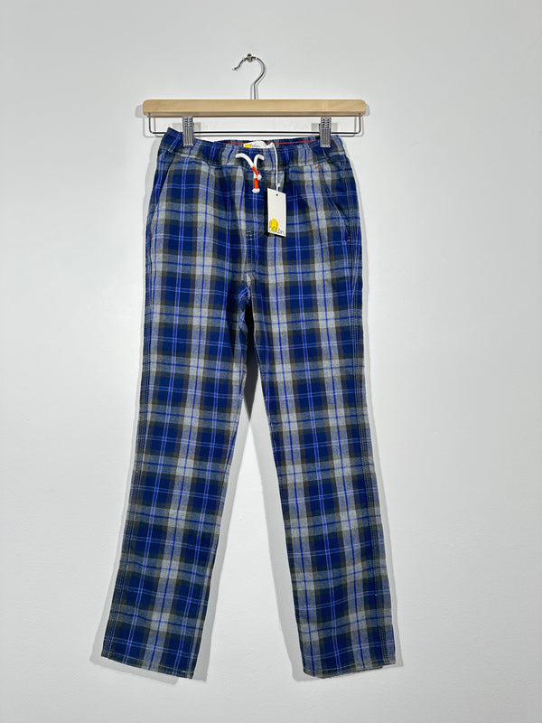 NEW Blue Tartan Trousers (12 Years)