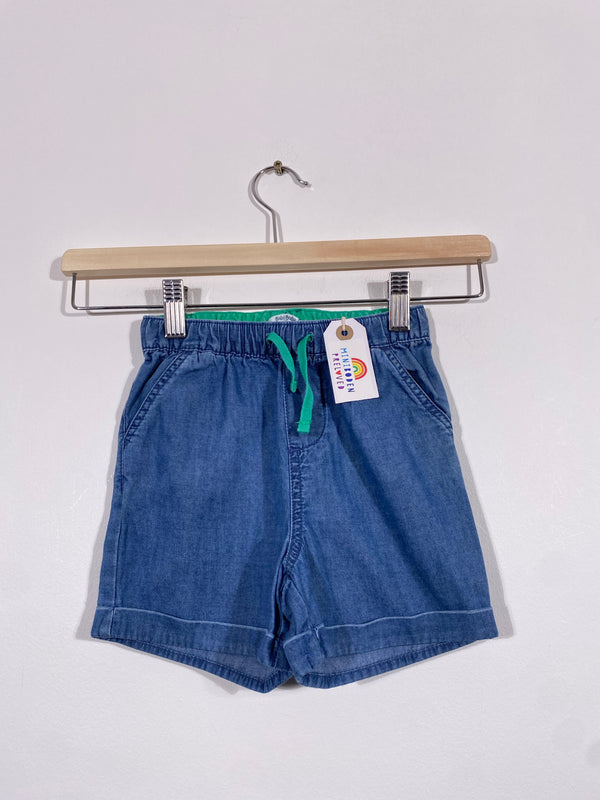 Super Soft Blue Denim Shorts (2-3 Years)