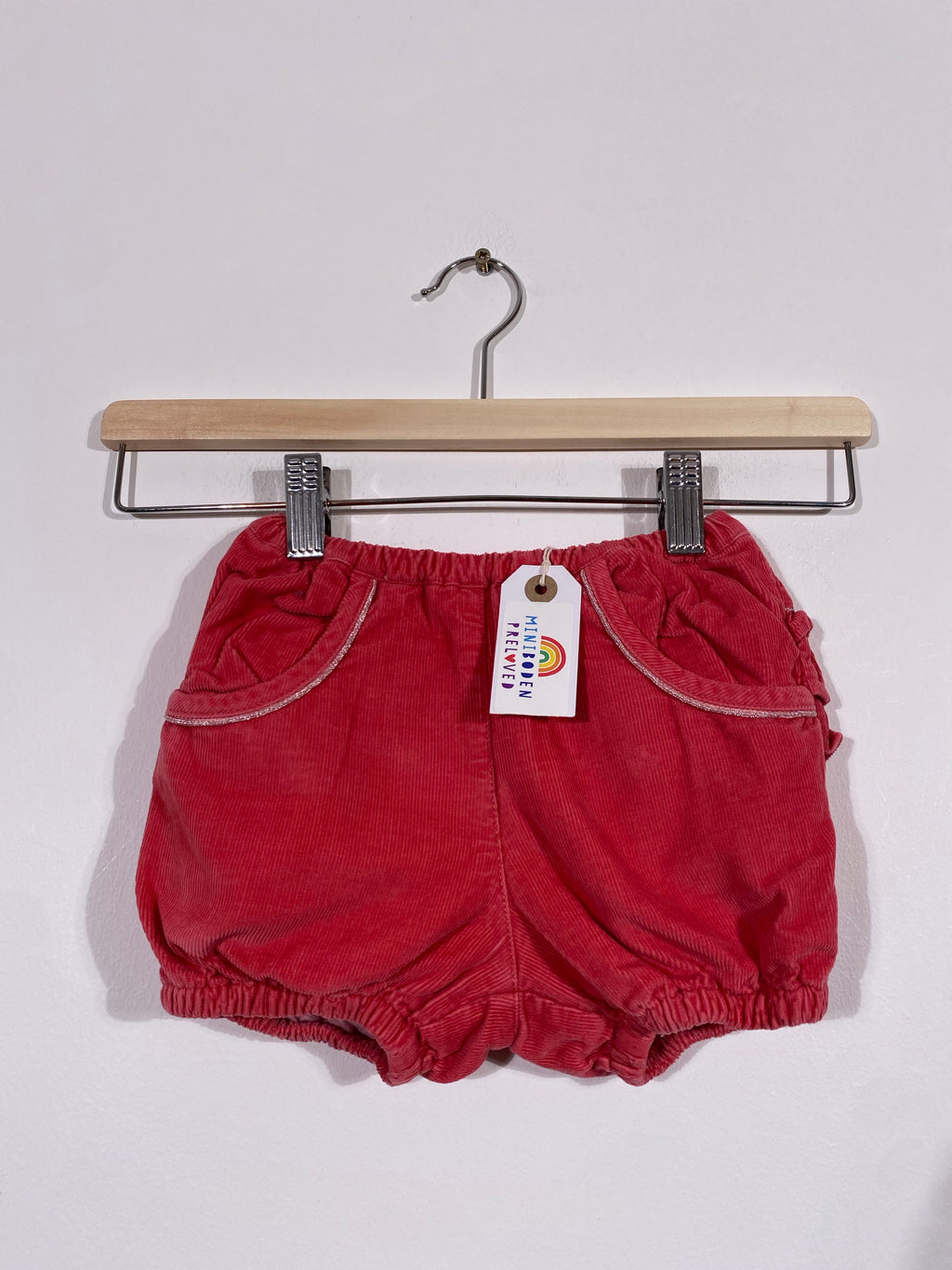 Coral Bloomer Shorts (12-18 Months)