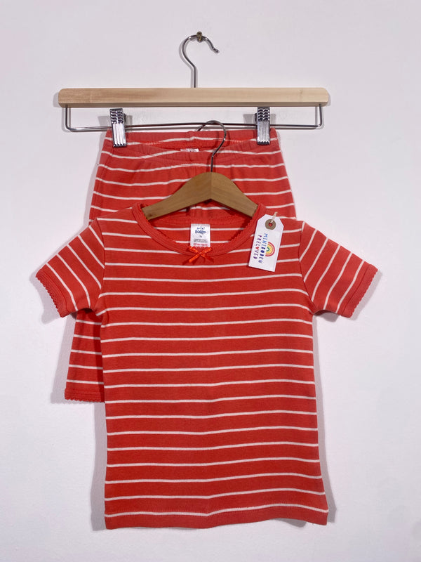 Red Striped Shortie Pyjamas (5 Years)