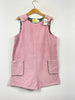 Pink Needlecord Short Dungarees (9-10 Years)