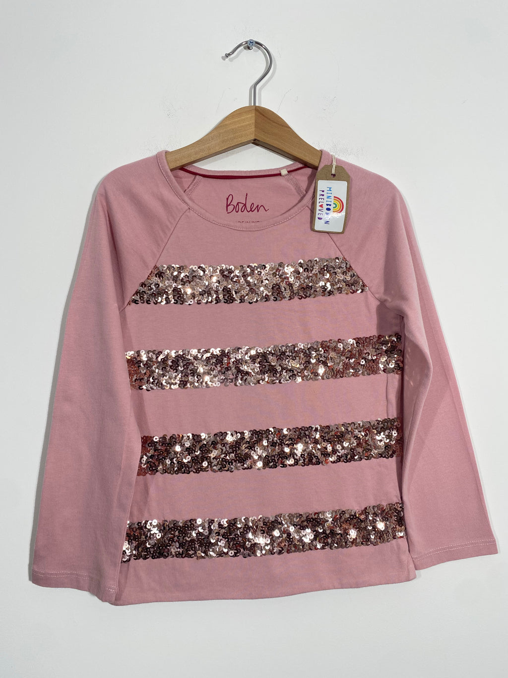 Fabulous Pale Pink Sequin Party Top (5-6 Years)