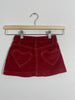 Burgundy Needlecord Skirt (2-3 Years)