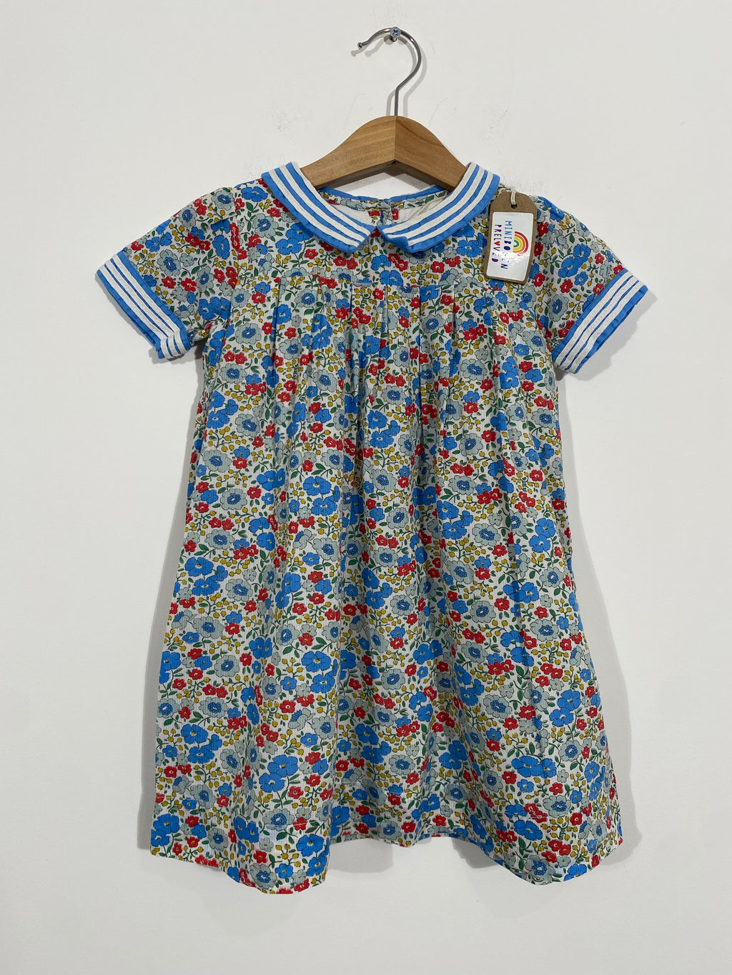 Liberty Inspired Floral Collared Dress (2-3 Years)