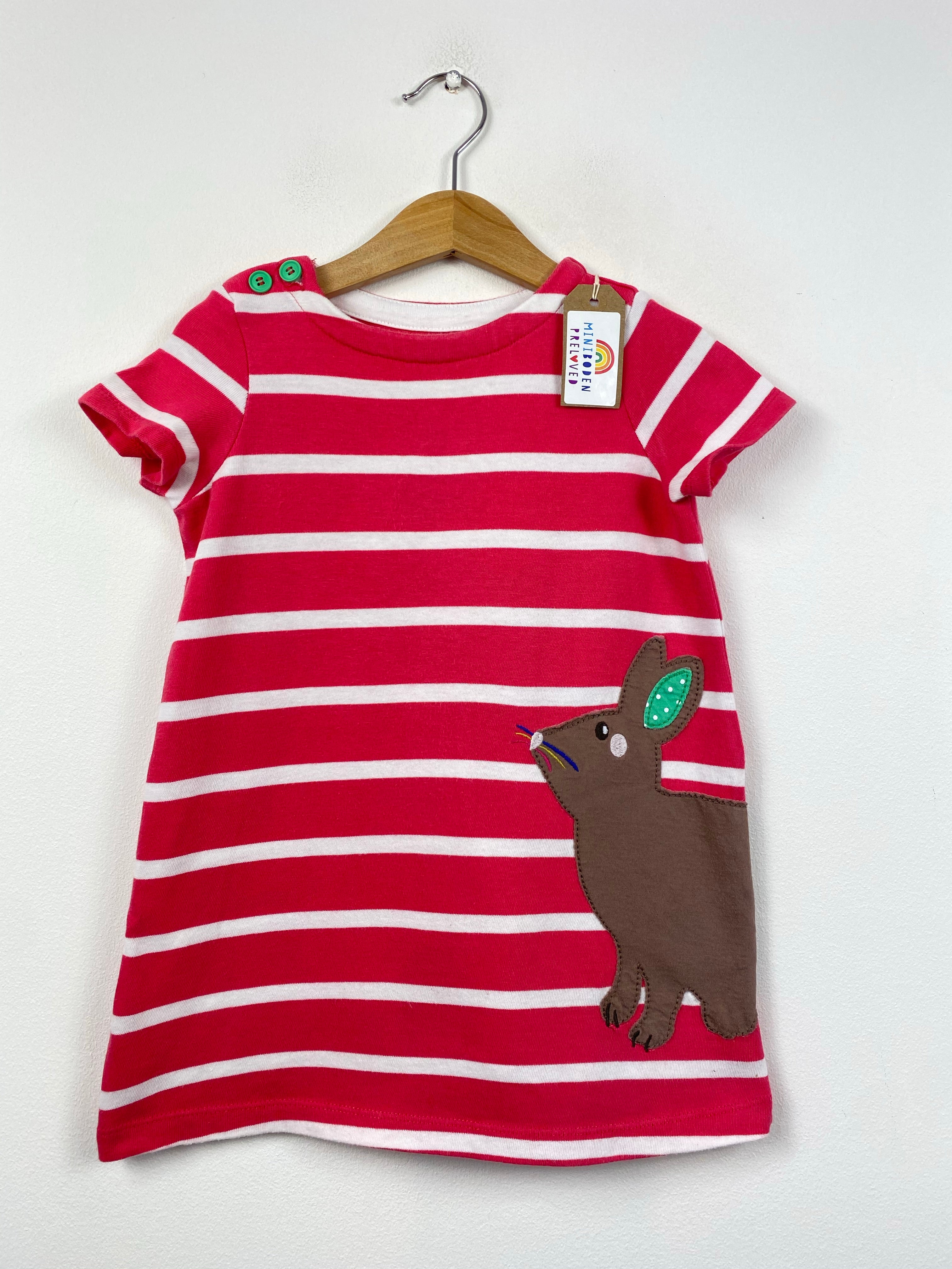 mini boden rabbit dress Baby Boden Mini Boden Girls Bunny Appliqu Collar Dress