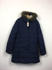Navy Quilted Fleece Lined Coat (11-12 Years)