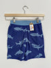 Reversible Shark/Stripe Design Soft Shorts (5 Years)