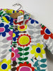 Vibrant Flower Patterned Fleece Lined Jacket (3-6 Months)