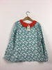 Mini Boden Preloved | Blue Swallow Print Blouse (11-12 Years)