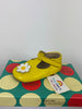 Yellow Leather Mary Jane Shoes (6-12 Months)