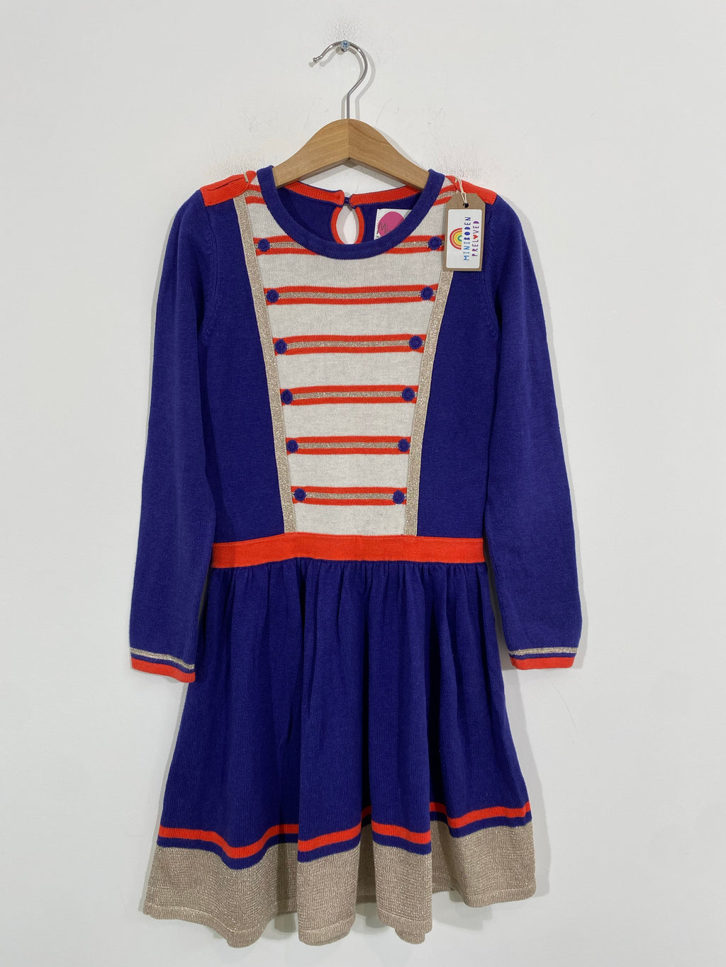 Gorgeous Navy Soldier Party Dress (6-7 Years)