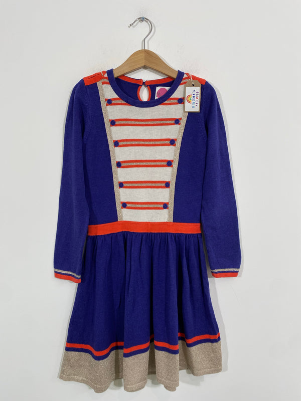 Gorgeous Navy Soldier Party Dress (6-7 Years)