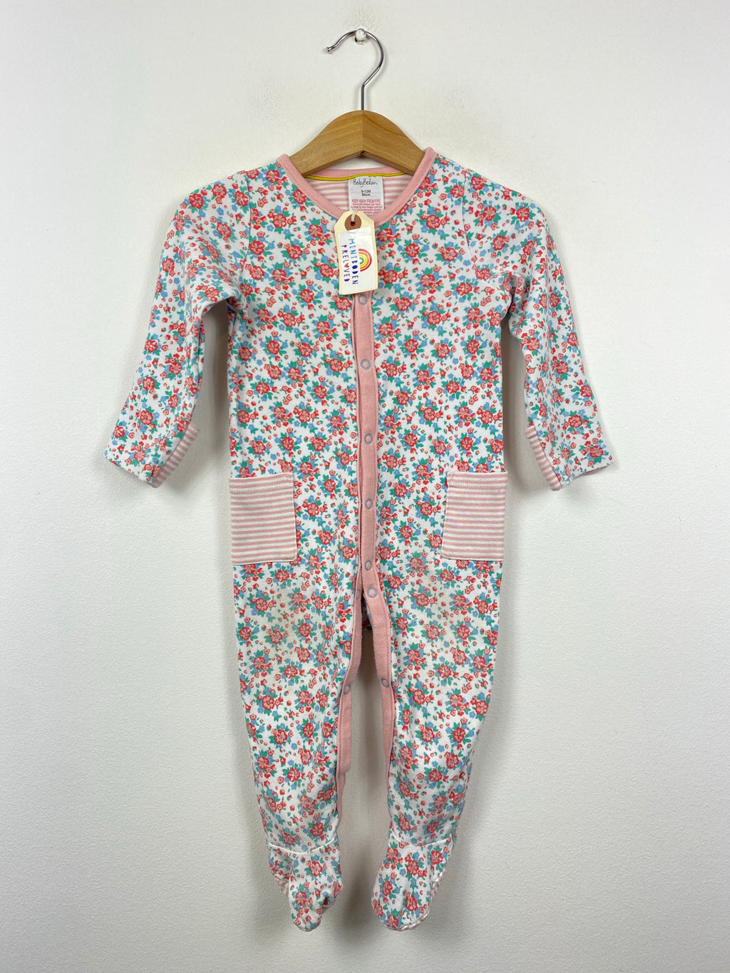 Pretty Floral Sleepsuit (9-12 Months)