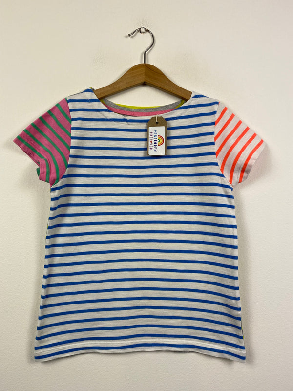 Multi-coloured Stripy T-Shirt (7-8 Years)