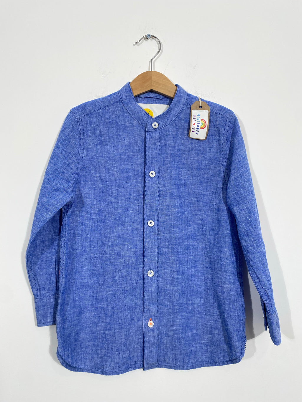 Lovely Blue Linen Shirt (5-6 Years)