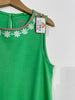 Lovely Green Embroidered Jersey Sun Dress (9-10 Years)