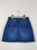 Denim Heart Patch Pockets Skirt (9-10 Years)