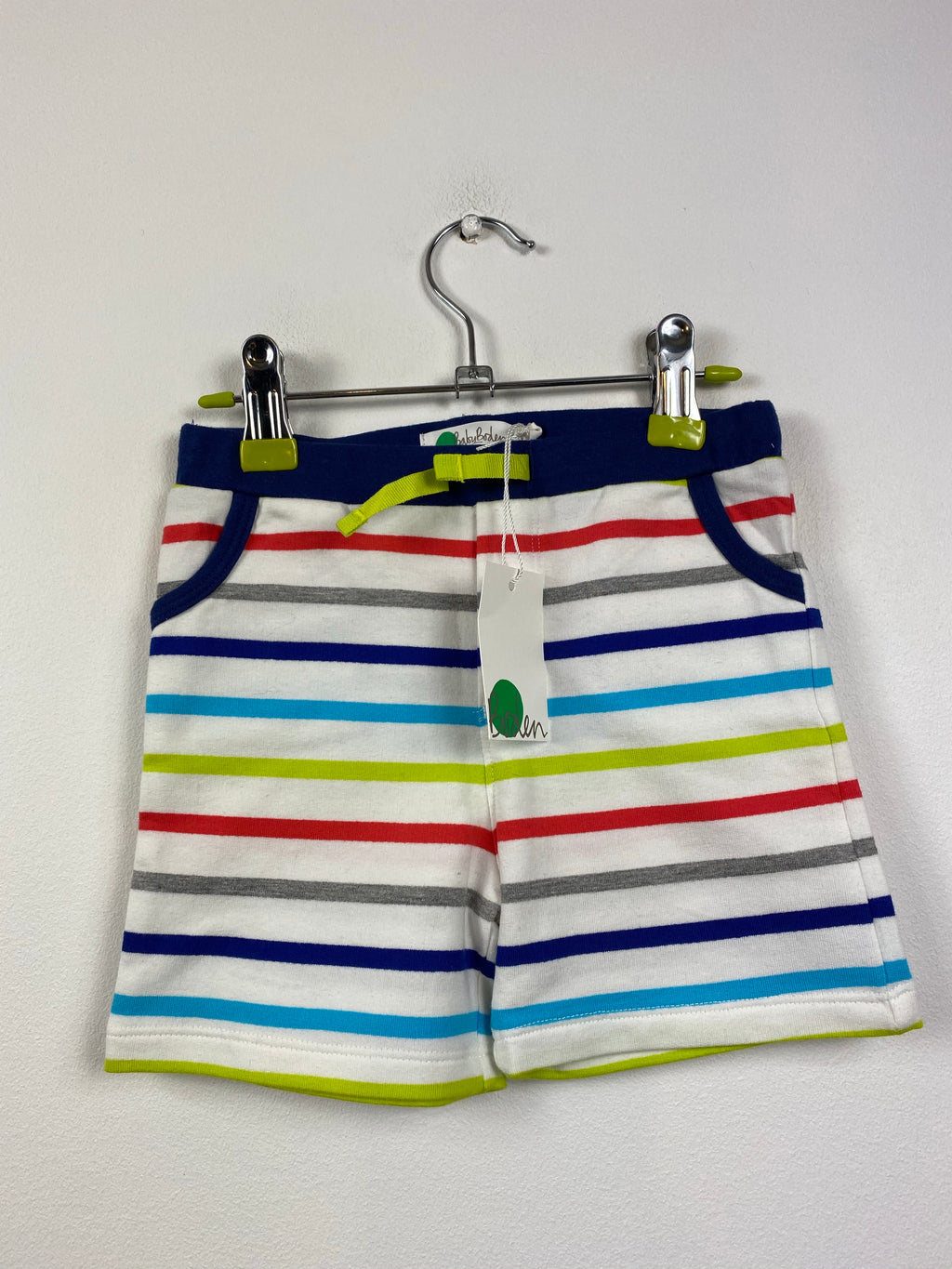 NEW Multi-Stripe Cotton Shorts (18-24 Months)