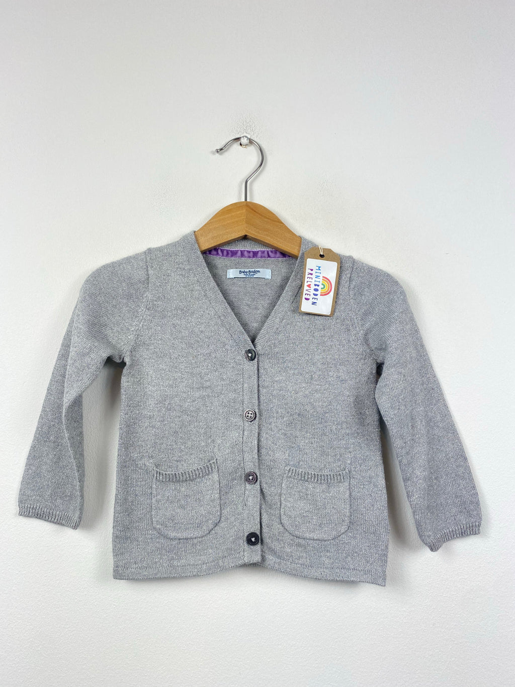 Grey Sparkle Party Cardigan (12-18 Months)